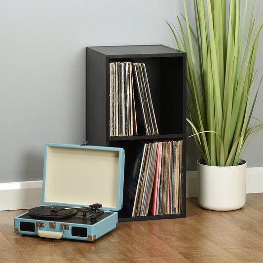 Hartleys Black Vinyl Record LP Storage Unit