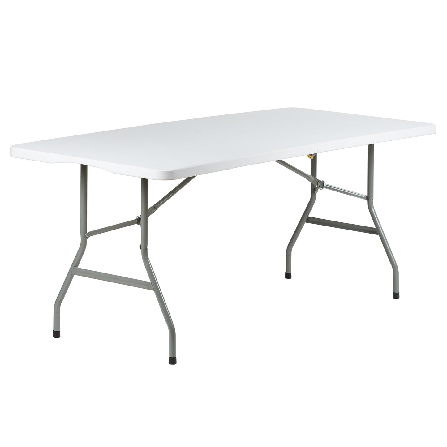Hartleys 6ft Folding Table and Black Stretch Tablecloth