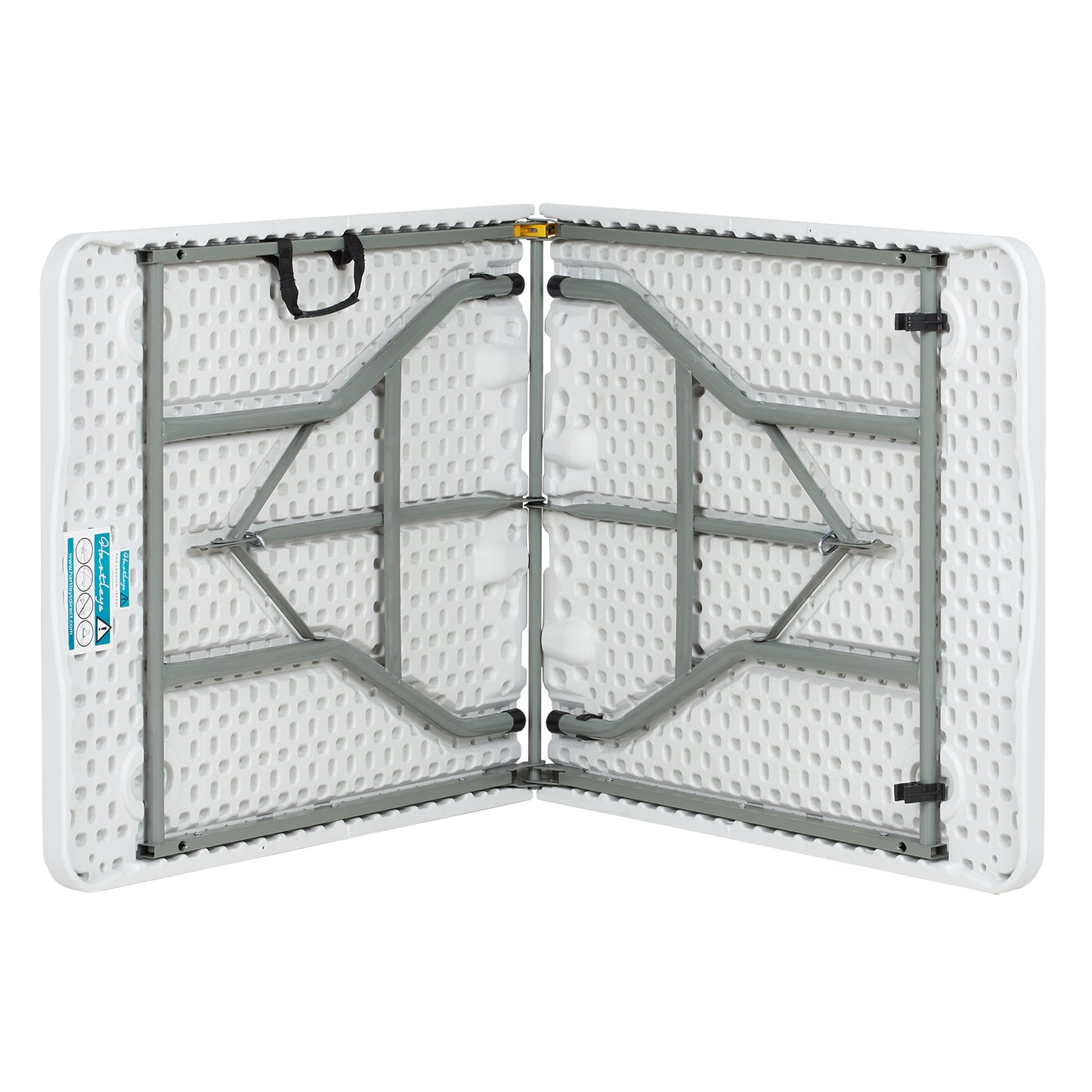 Hartleys 6ft White Folding Table