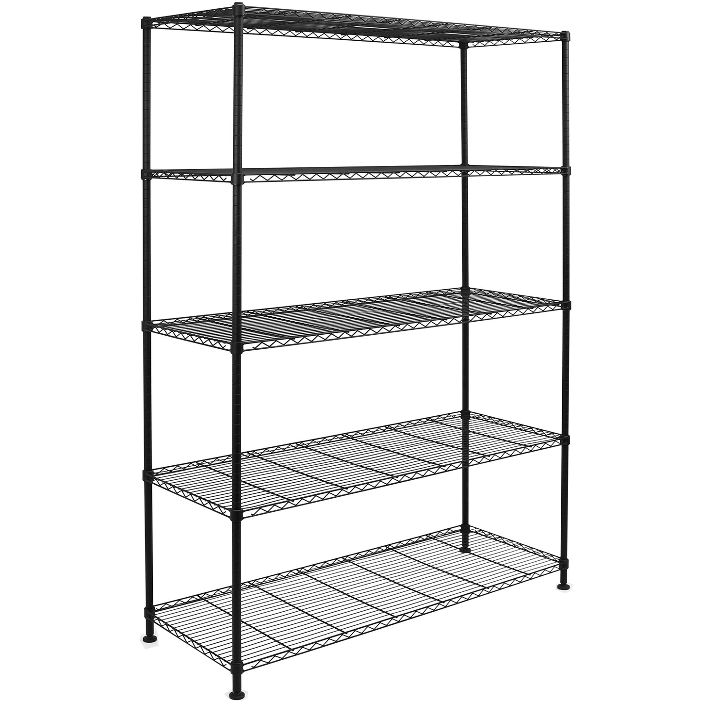 Hartleys 180cm 5 Tier Adjustable Wire Shelving Unit