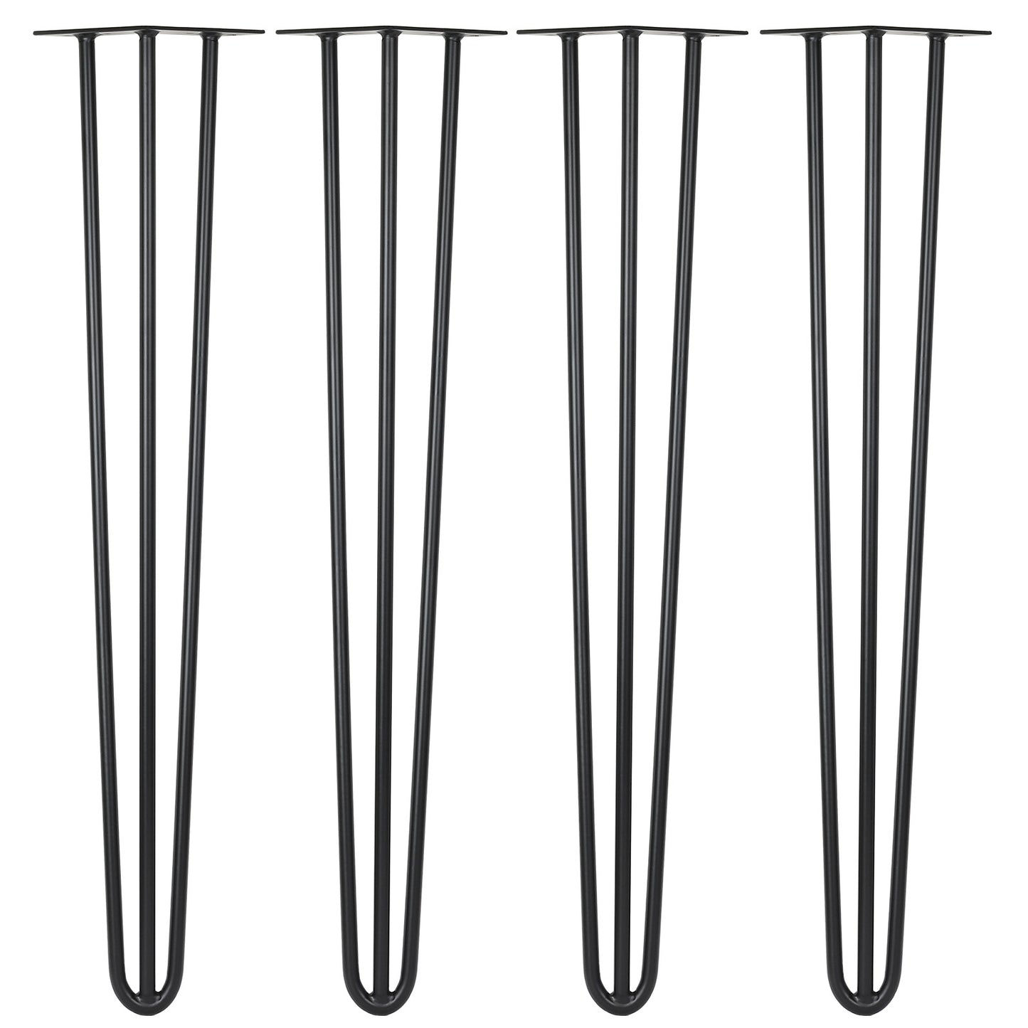 Hartleys Set of 4 Three Rod Hairpin Table Legs