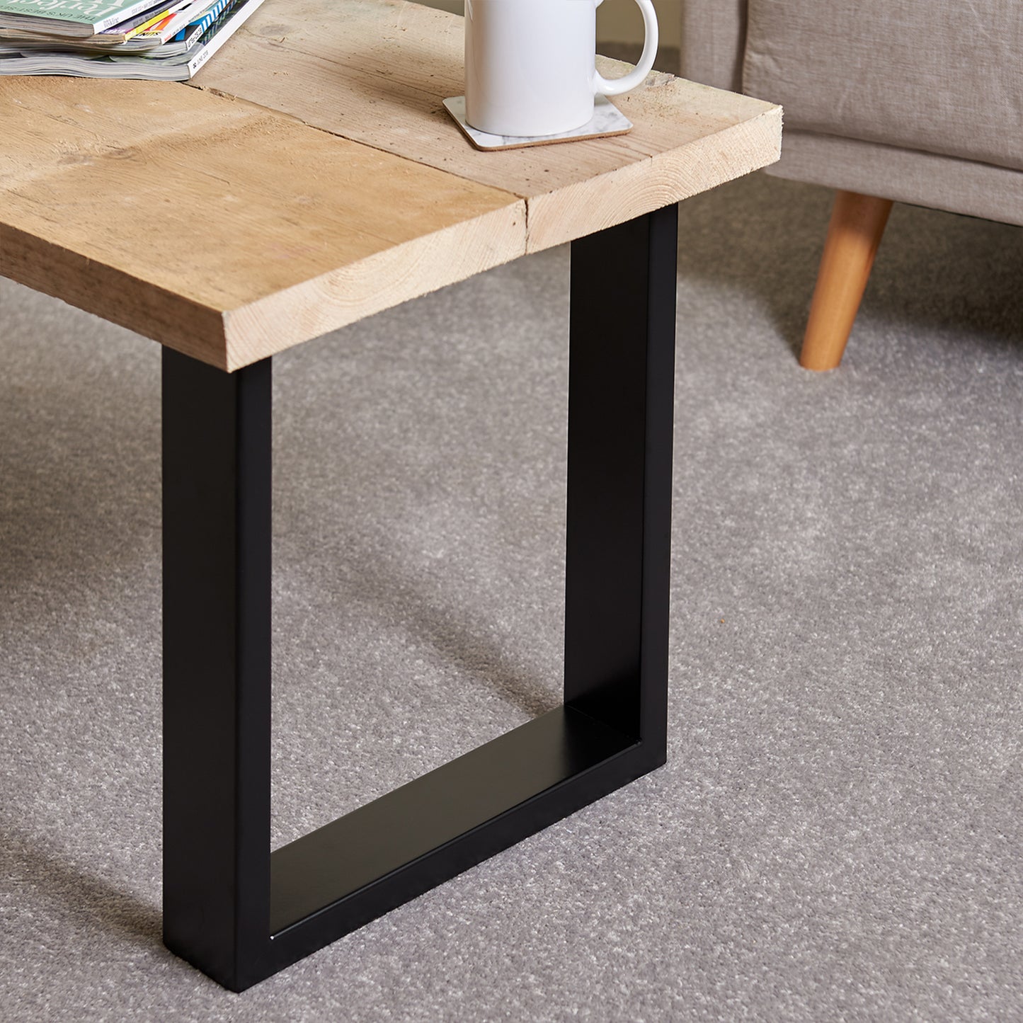 Hartleys Industrial Square Table Legs