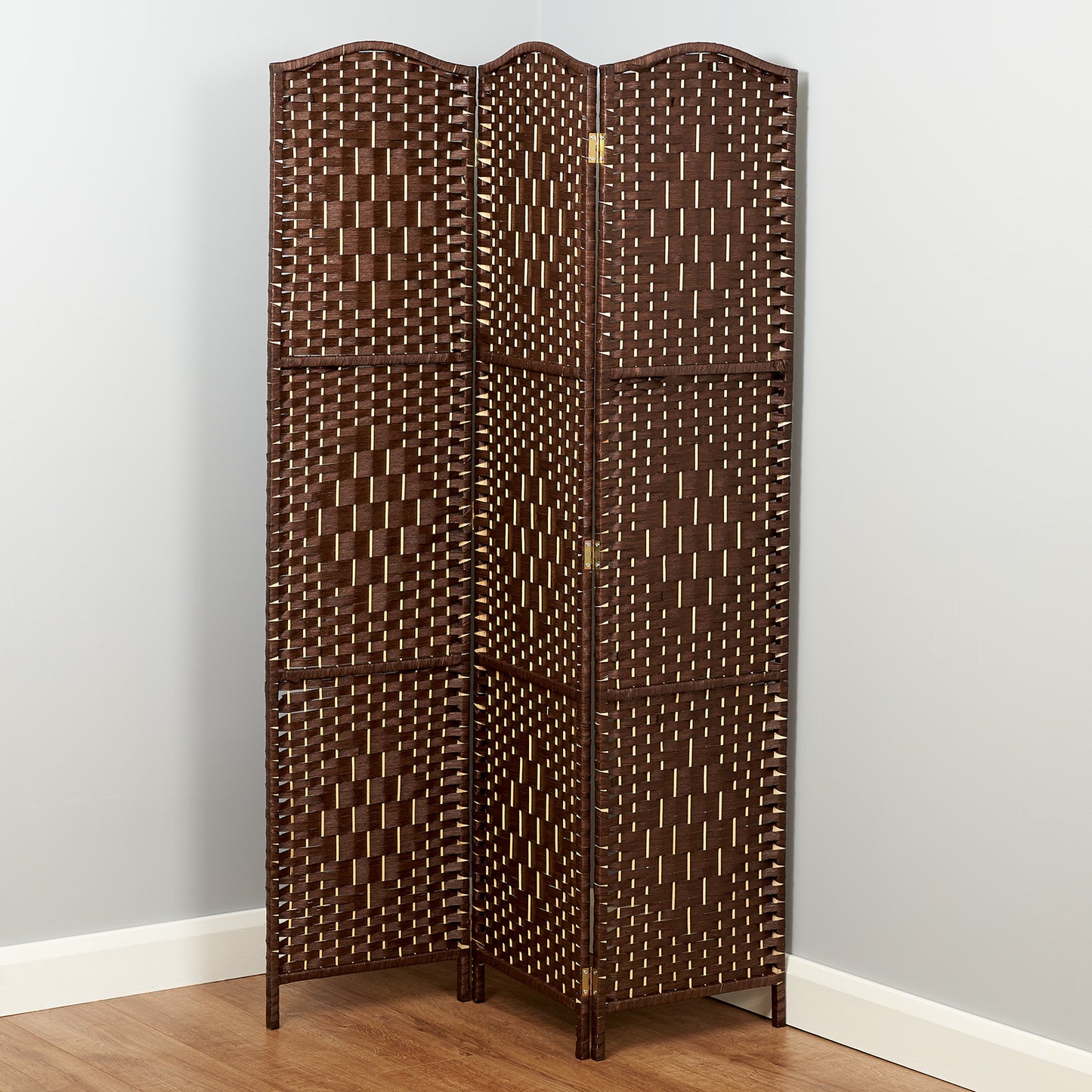 Hartleys Solid Weave Hand Made Wicker Room Divider