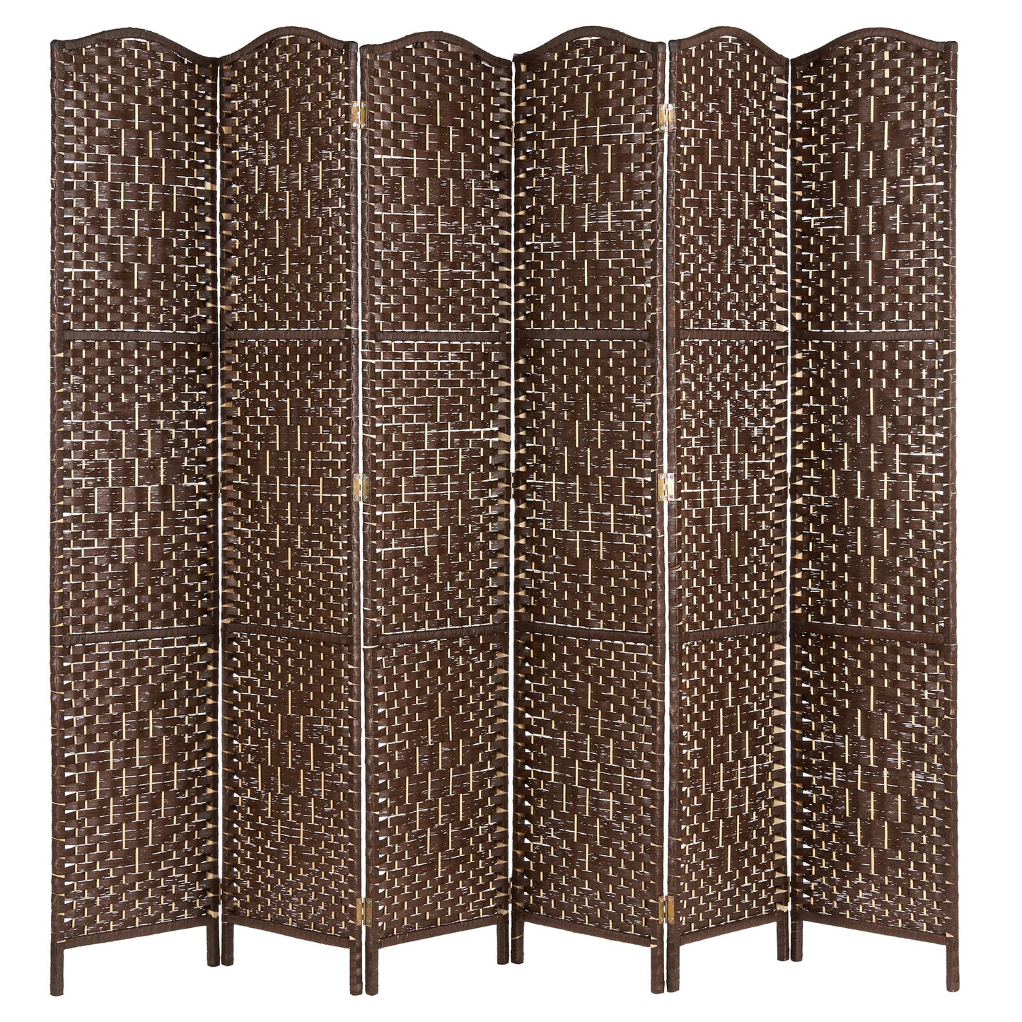 Hartleys Solid Weave Hand Made Wicker Room Divider
