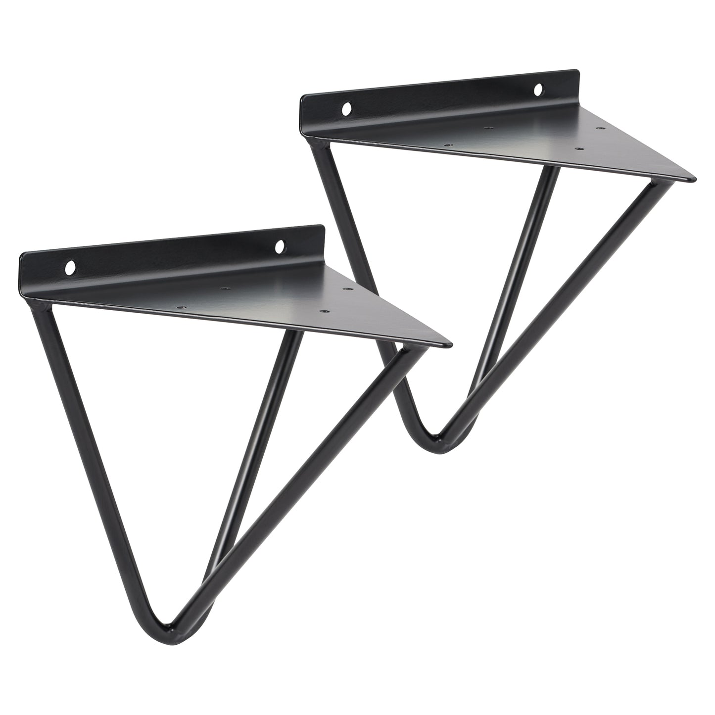 Hartleys Hairpin Prism Shelf Brackets