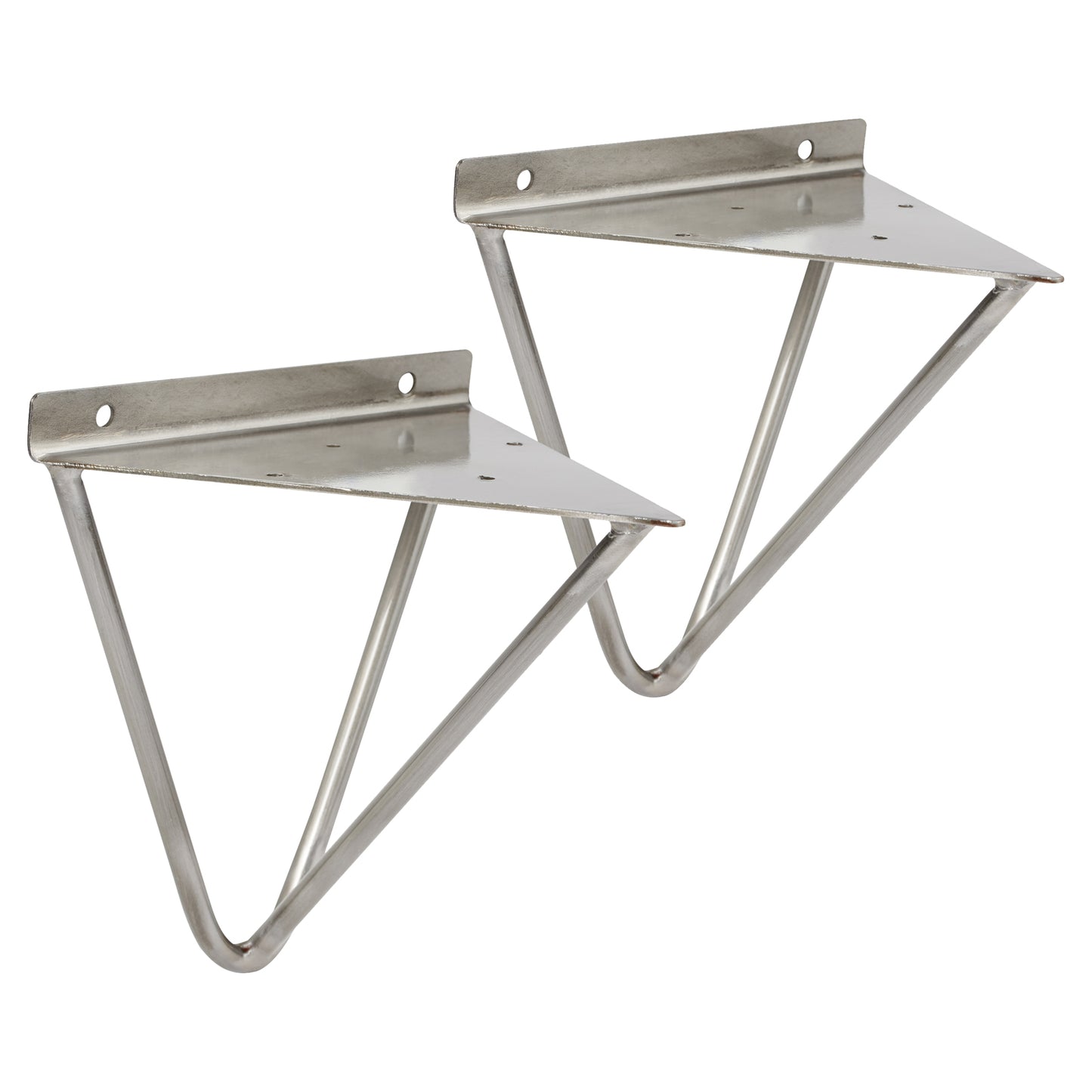 Hartleys Hairpin Prism Shelf Brackets