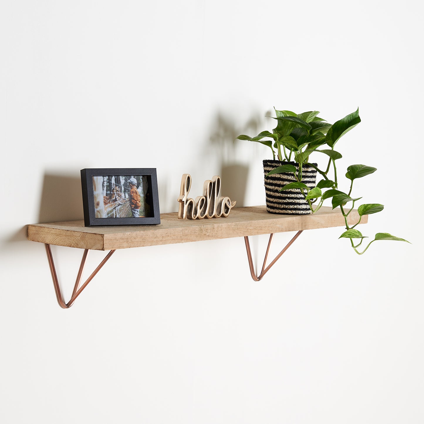 Hartleys Hairpin Prism Shelf Brackets