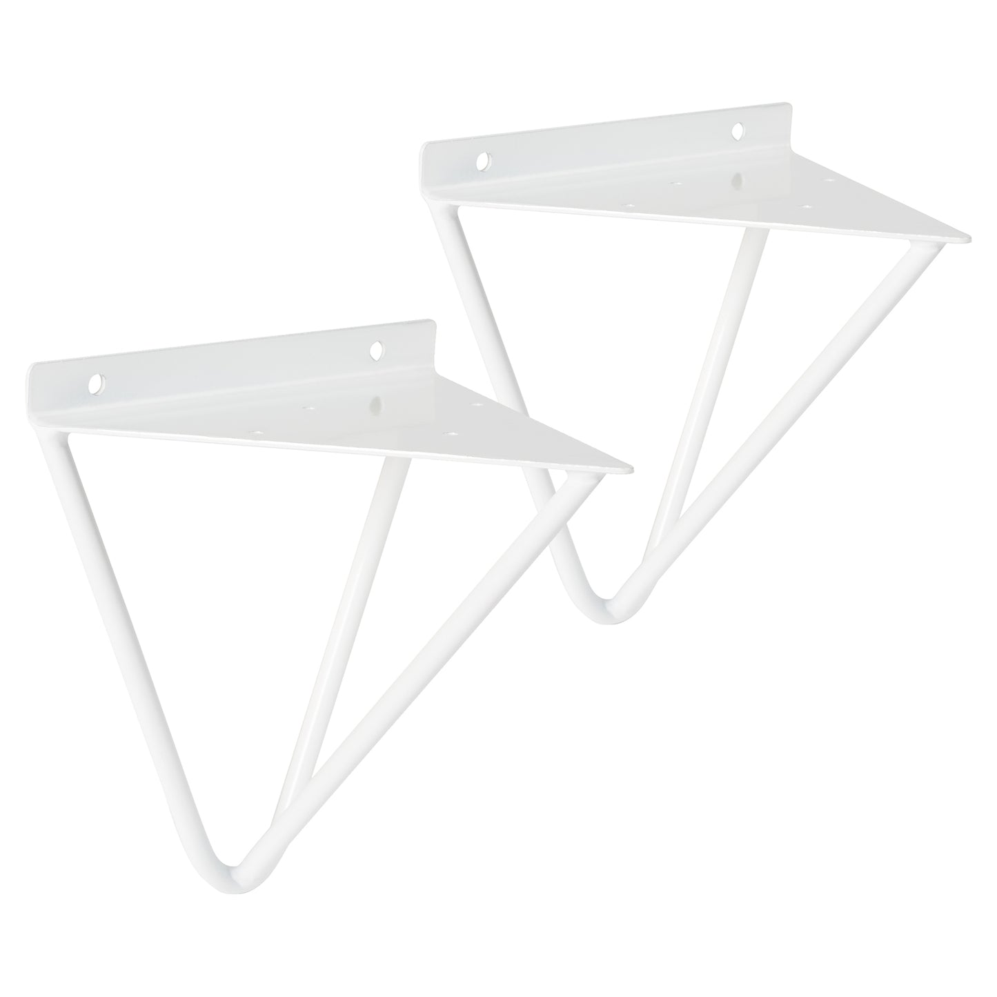 Hartleys Hairpin Prism Shelf Brackets