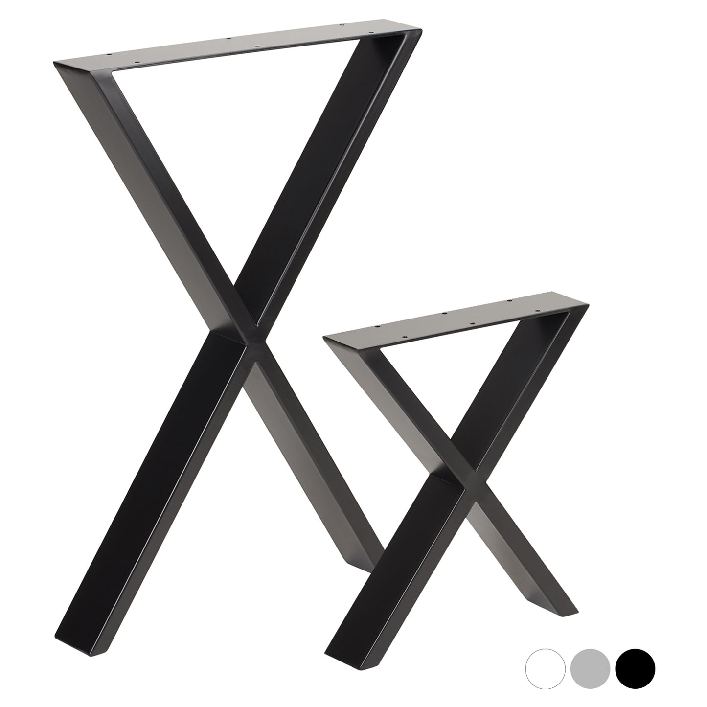 Hartleys Industrial Cross Table Legs