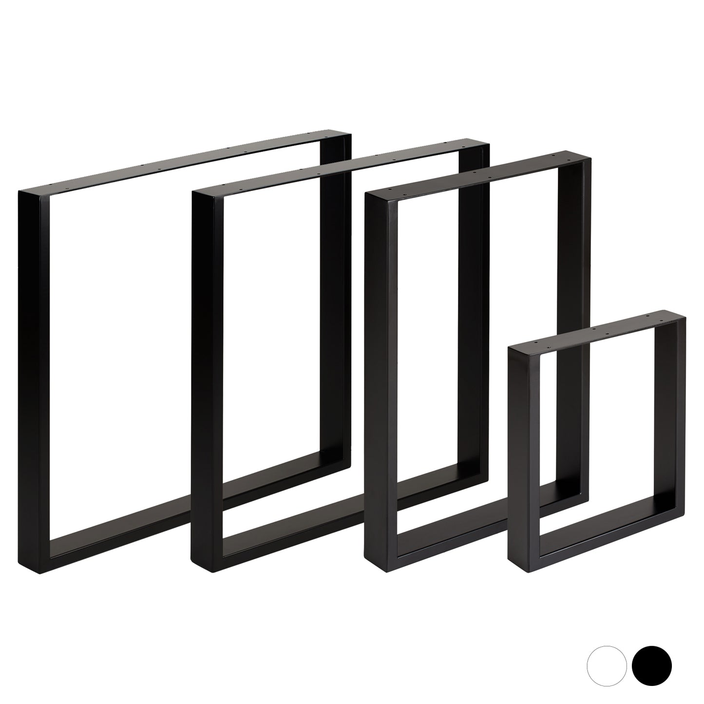 Hartleys Industrial Square Table Legs