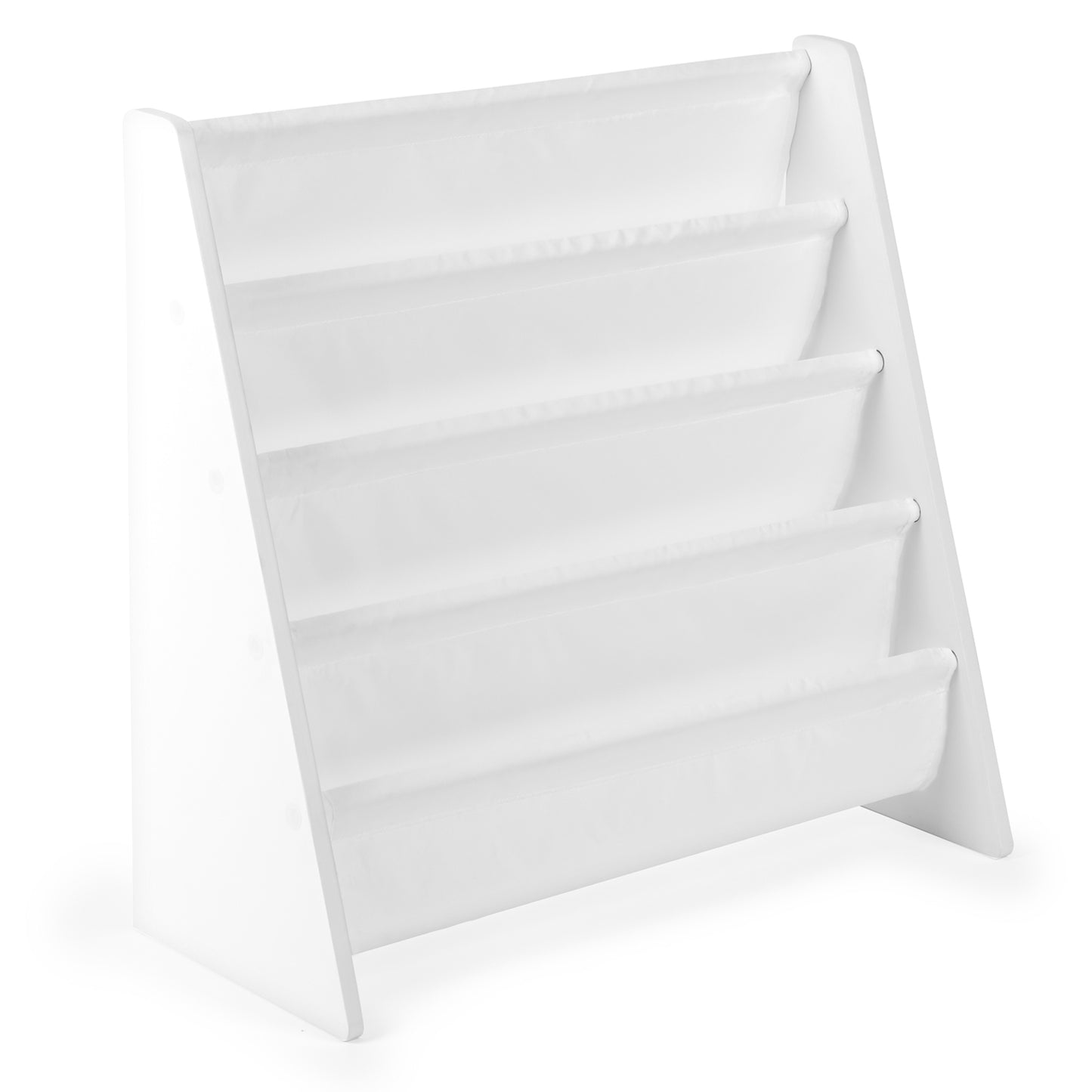 Hartleys Childrens Fun White Wooden Bookshelf