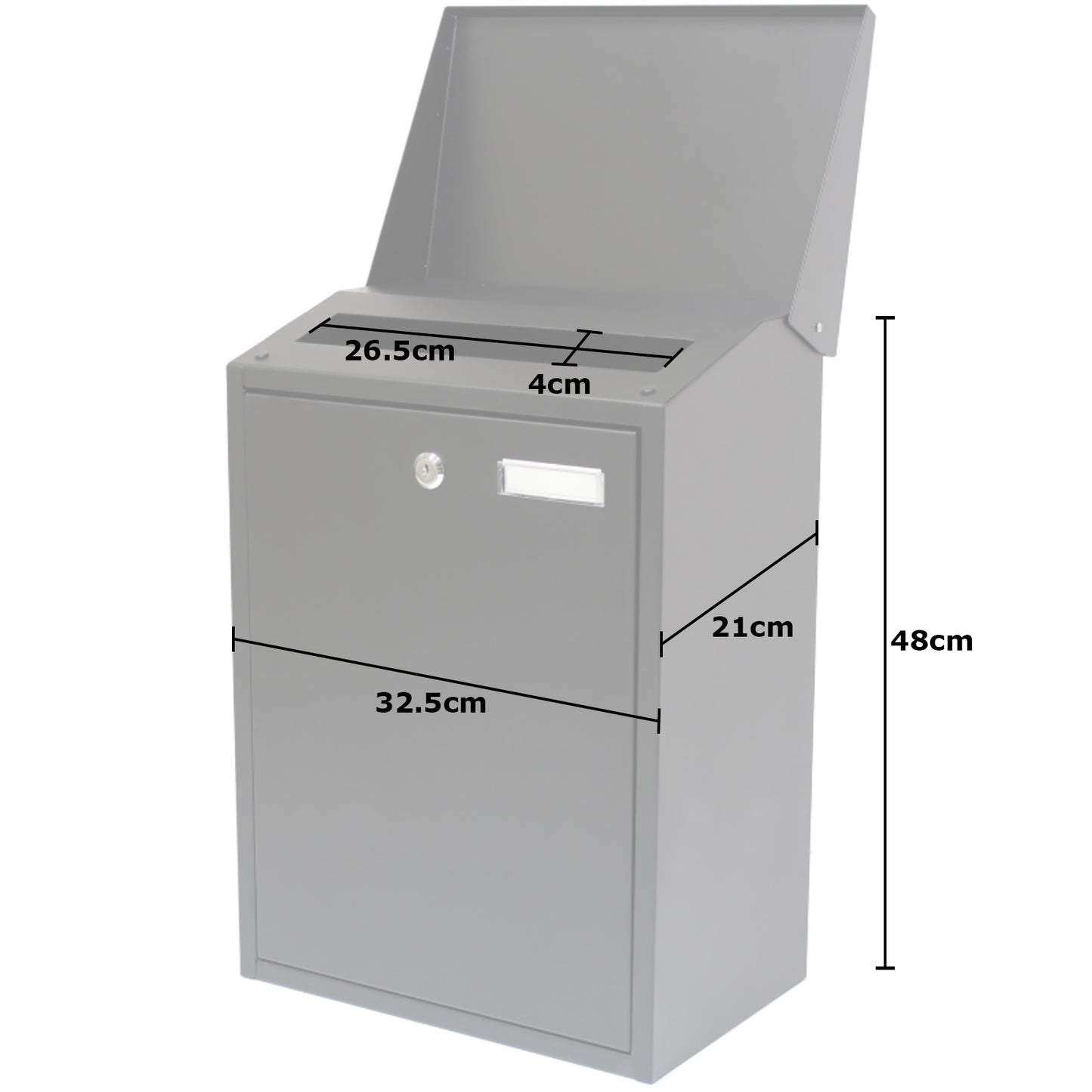 Large Wall Mounted Post Box