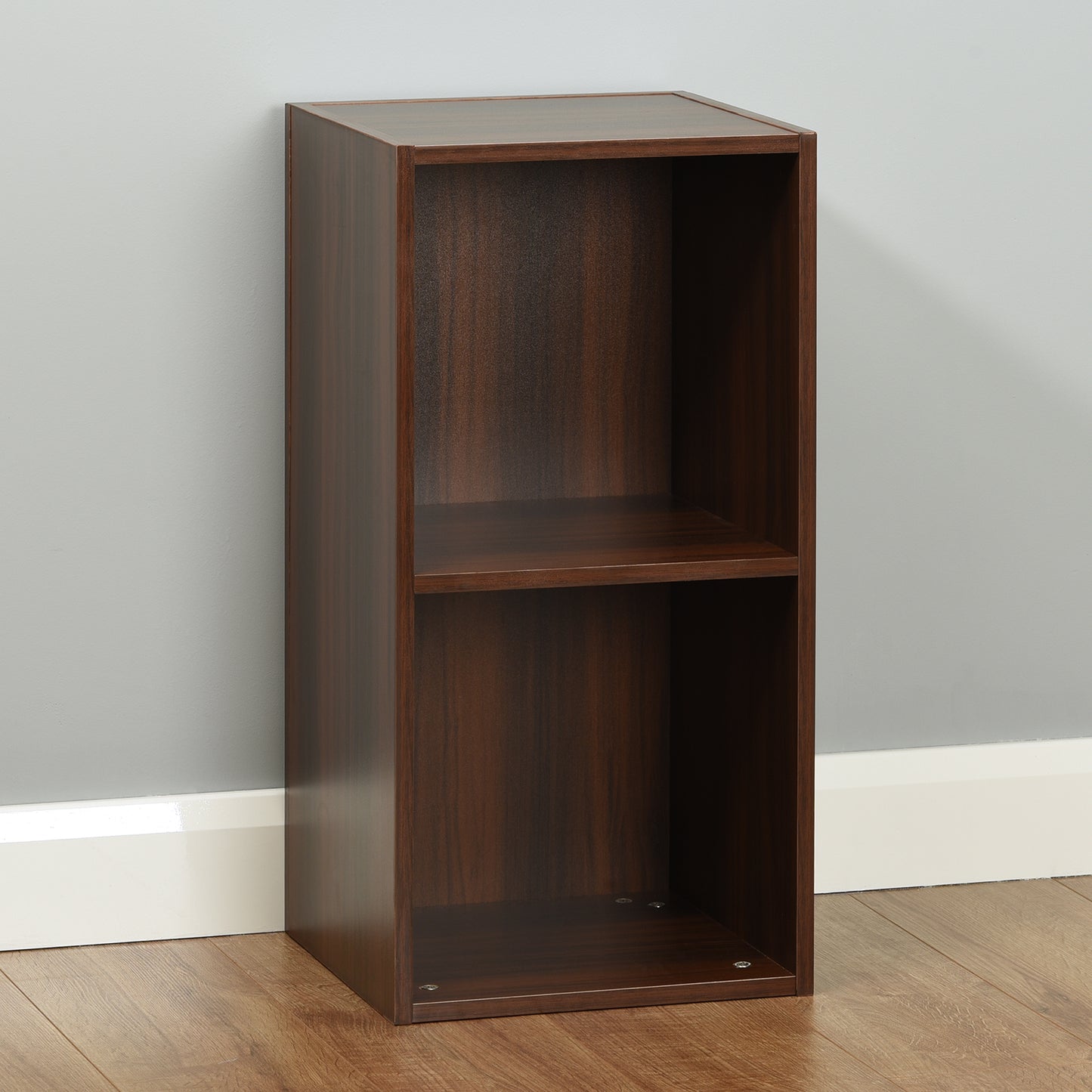 Hartleys Walnut Effect Vinyl Record LP Storage Unit