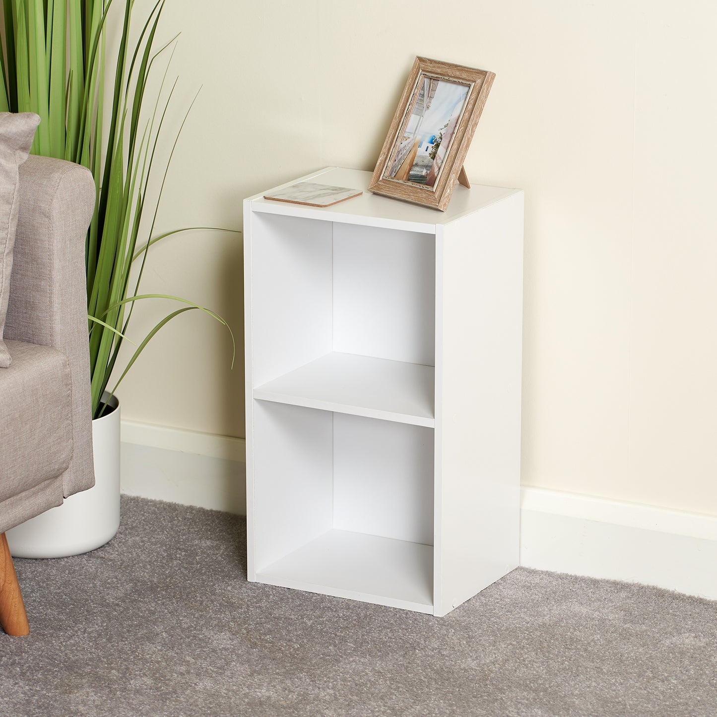 Hartleys White Cube Storage Unit - Choice of Size