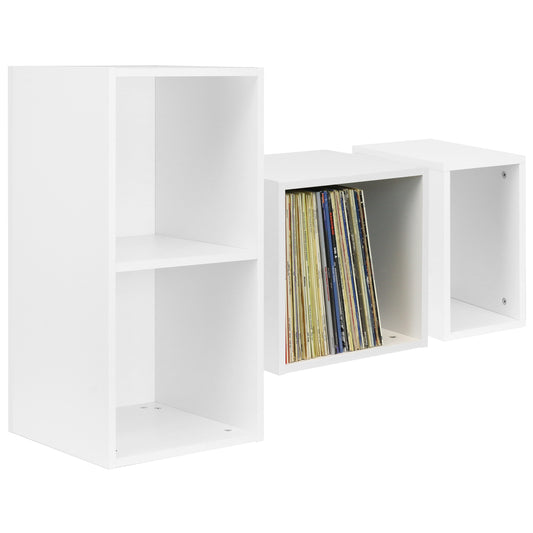 Hartleys White Vinyl Record LP Storage Unit